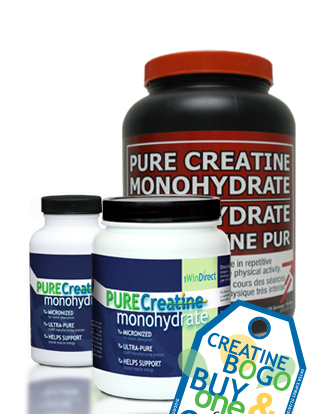 BUY ONE Creatine and GET ONE Creatine HALF PRICE*