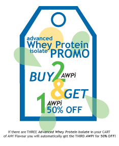Advanced Whey Protein Isolate PROMO!