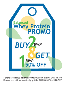 Balanced Whey Protein PROMO!